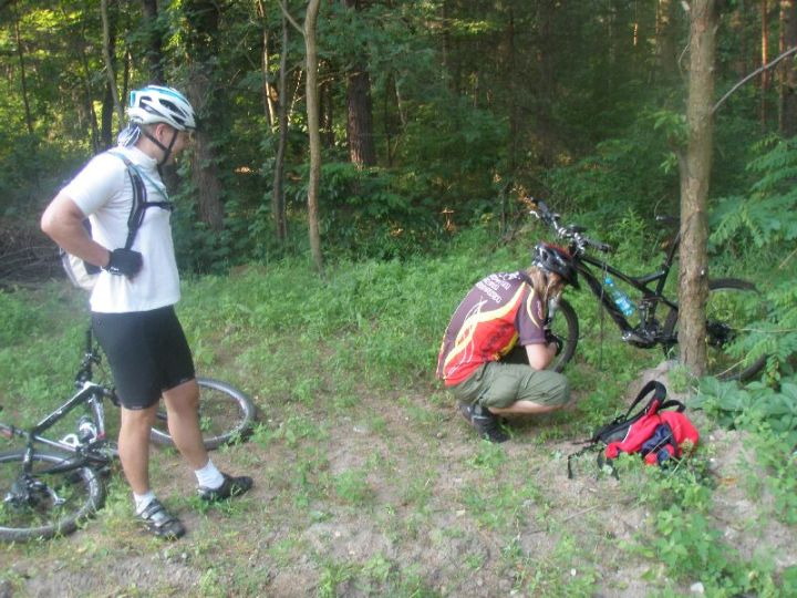 nie obyło się bez kłopotów:Behem zerwał łańcuch na Żeromskiego