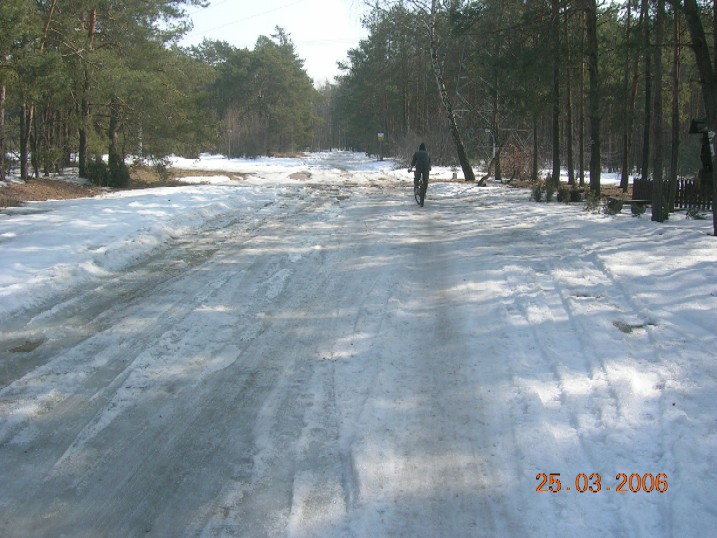 czerwona droga-lodowa autostrada