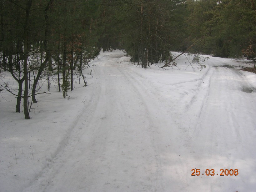 w drodze na bunkry tu jeszcze zima